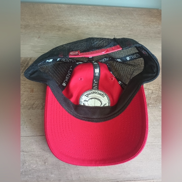 New Era 9twenty Cincinnati Reds Snapback Hat OS Mesh Patch MLB Genuine Merch - Picture 5 of 10